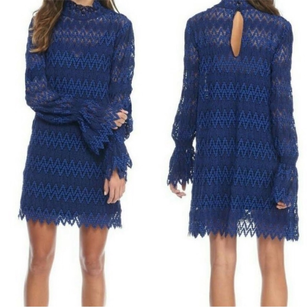 Free People Simone Mock Neck Dress | Size Small